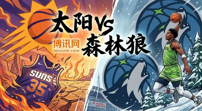 太阳vs森林狼前瞻：让分盘高达9.5分，布克缺阵，爱德华兹主场复仇战？