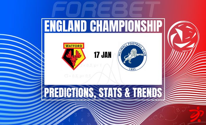 英冠冲刺：沃特福德VS米尔沃尔，主场龙能否斩断客场虫？