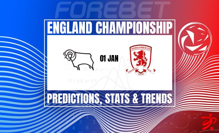英冠前瞻：米德尔斯堡客战德比郡，能否延续强势？