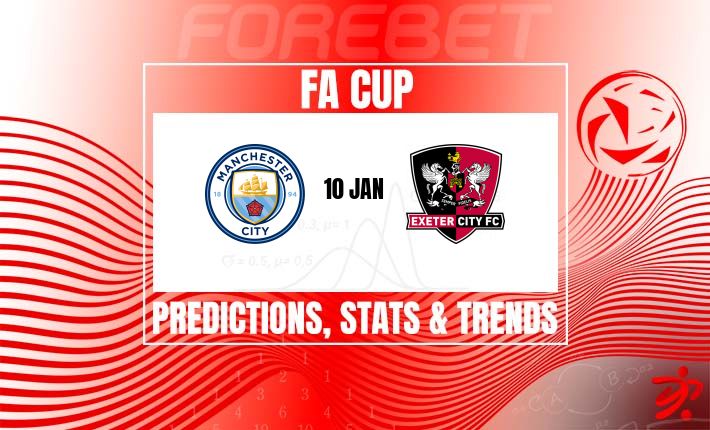 足总杯前瞻：曼城VS埃克塞特城，蓝月亮能否轻松晋级？
