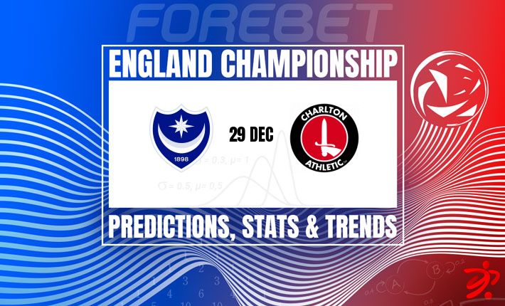 朴茨茅斯与查尔顿竞技将在弗拉顿公园球场寻求打破僵局