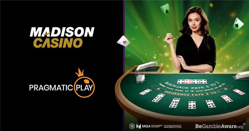 Pragmatic Play携手Madison Casino：比利时市场再添四张定制直播荷官桌