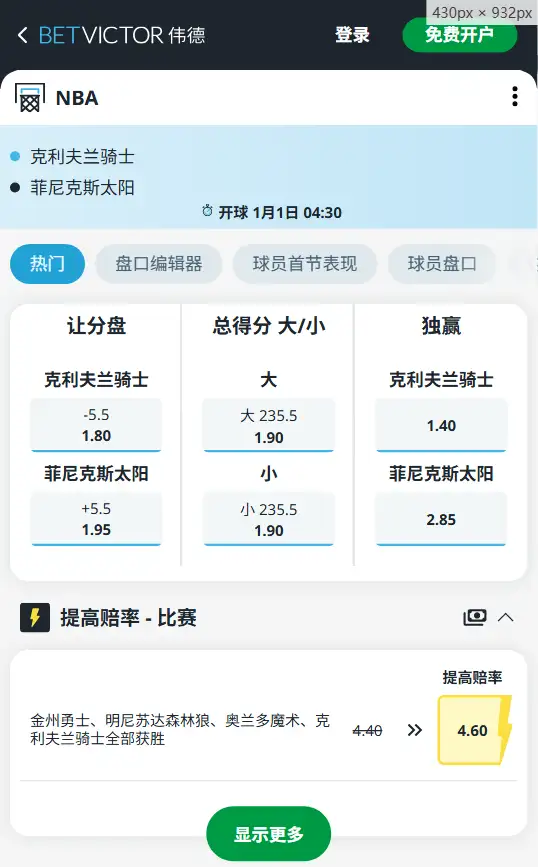 奇才vs黄蜂-NBA博彩赔率和盘口信息-伟德(betvictor)提供