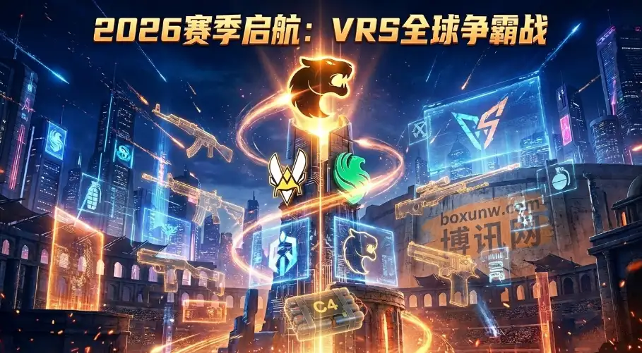 2026首期VRS排名：FURIA险胜Vitality登顶，中国3强围剿VRS亚洲榜