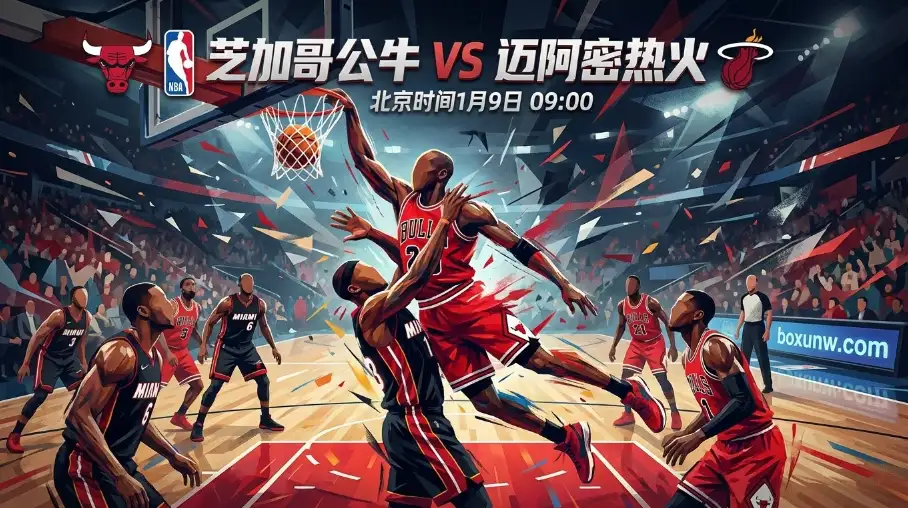 公牛vs热火东部生死战！哀兵相遇谁能止颓？深度基本面+盘口解读速看